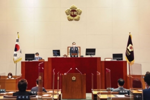 성남시의회, 제266 회 임시회 개회…안건 19건 심사