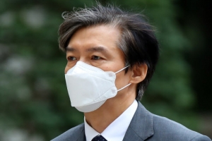 [포토] 재판 출석하는 조국 전 장관