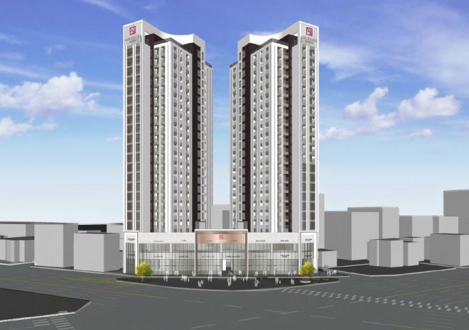 창동 662-7 주상복합 신축 투시도