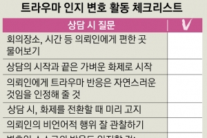“수사·재판 때 2차 피해 없게 ‘트라우마 인지 변호’ 도입을”