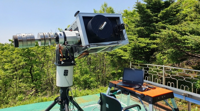 K-드리프트 망원경 시험모델