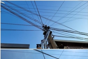 공중케이블 정비 착착… 관악 하늘 확 트이다