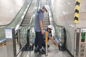 승강기안전공단, 추석 앞두고 한국철도공사와 철도역사 안전점검