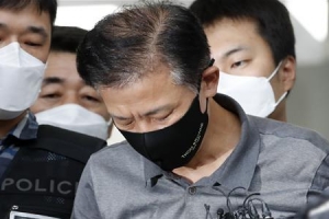 [포토] “피해자에 사죄”… 고개 숙인 ‘전자발찌 살인’ 강윤성