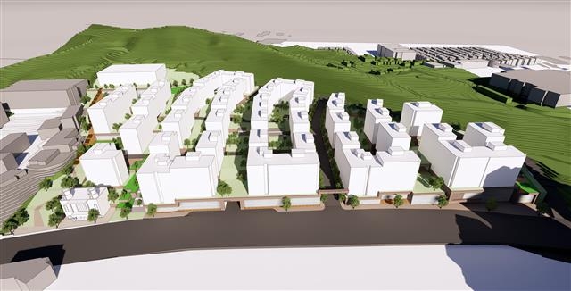 휘경동 43번지 일대 정비계획 조감도. 동대문구 제공