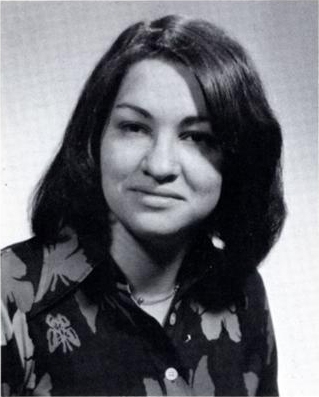 소니아 소토마요르의 1976년 프린스턴대 졸업앨범 사진. 위키피디아 캡쳐