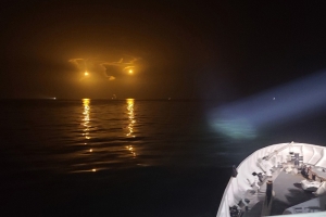 소청도 함정에서 실종된 해경 사흘째 수색…“실족 가능성”