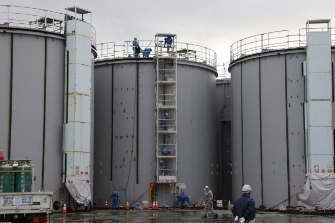 후쿠시마 원전 오염수 저장탱크