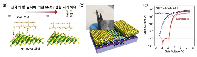 자가치유 반도체 소자 개발