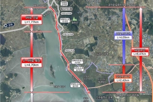 인천 거첨도~초지대교 도로 확장 이달 중 착공 2024년 개통