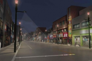 ‘장미꽃빛’으로 어둠 밝혀주는 중랑