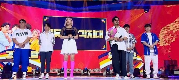 MBN ‘조선판스타’에서 무대를 선보인 유태평양과 경로이탈. MBN 제공