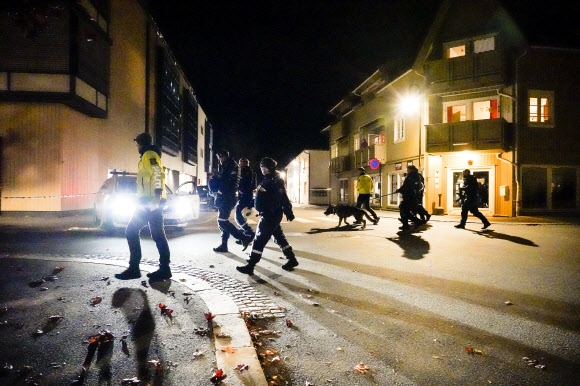 노르웨이서 화살 난사 공격 발생