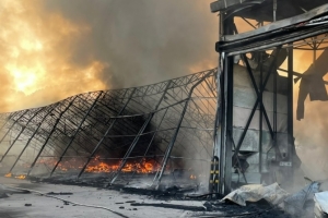 용인 스티로폼 제조공장서 불…근로자 1명 안면부 1도 화상