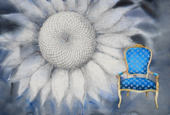 김연제, Daydream, 116.8 x 80.3cm, Mixed Media, 2020