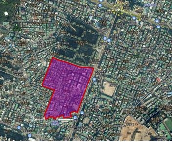 도심공공주택지구로 지정된 광명8구역 위치.