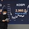 [서울포토]코스피 하락 마감