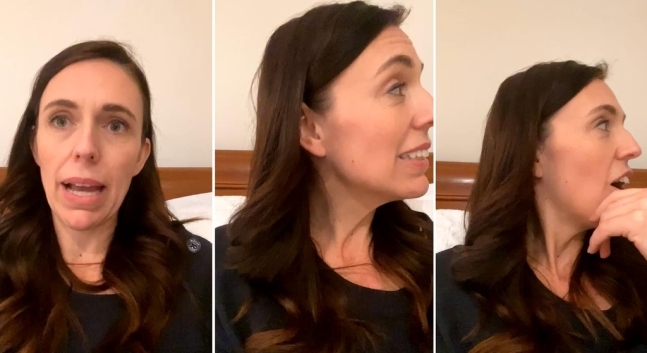 저신다 아던 뉴질랜드 총리 페이스북 라이브 캡처