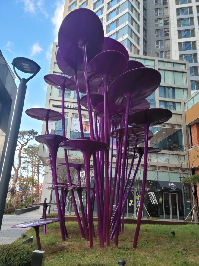 용산역 방향으로 바라본 사물의 꿈