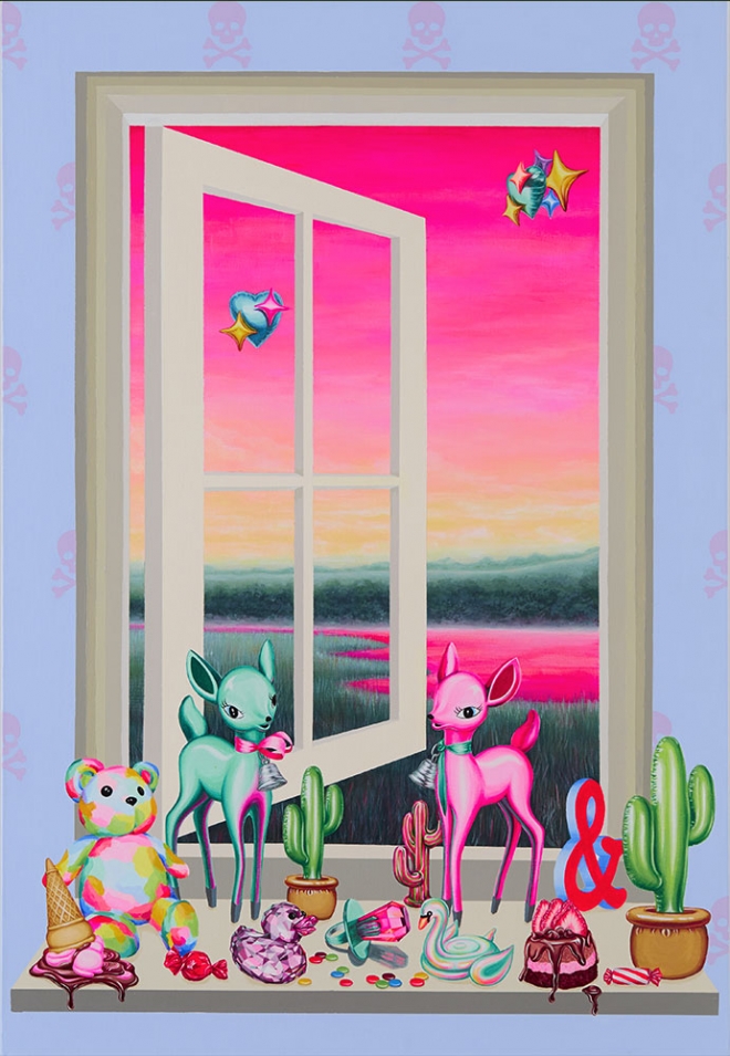 아인, love vanitas 20-3, 116×73cm(50), acryliconcanvas