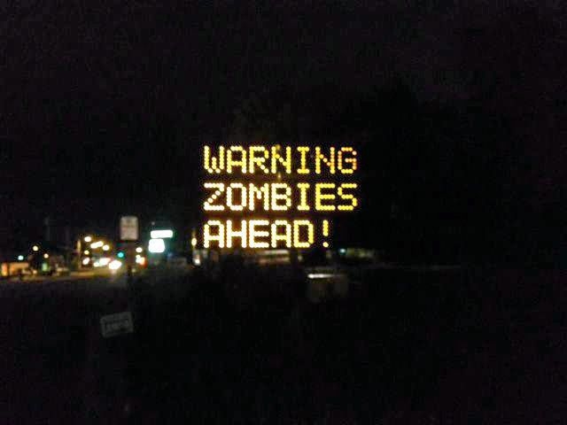 “경고! 전방에 좀비!” 미 고속도로 전광판 해킹