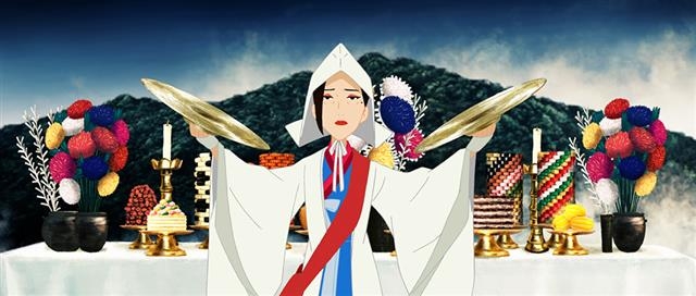 영화 ‘무녀도’ 스틸사진 연필로 명상하기 제공