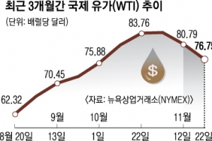 美, 비축유 5000만 배럴 방출… 한·일·인도 동참