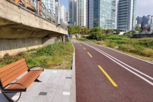 안양 구군포교∼호계대교 하천변 산책로 4.5m로 확장