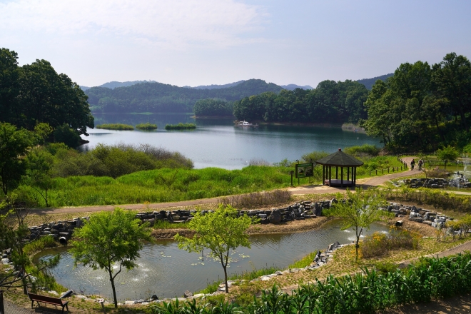 대청호 삼정동 생태공원. 대전시 제공