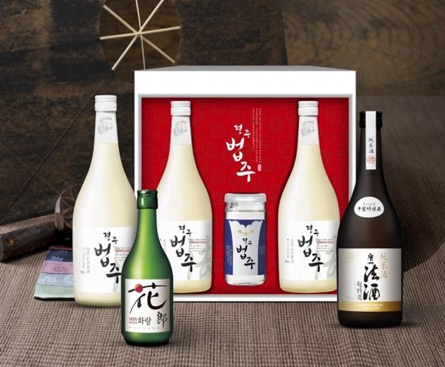 경주법주와 화랑.