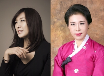 2021 올해의 예술대상 남수정 용인대 교수(왼쪽), 명인상 채향순 중앙대 명예교수.