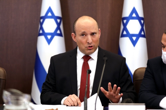 오미크론 확산에 코로나 5차 유행 경고하는 이스라엘 총리