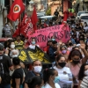 [포토]빈곤, 실업에 항의 시위중인 브라질 빈민가 주민들