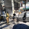 차량과 충돌한 60대 행인 사망...야쿠르트 전동카트도 폭발
