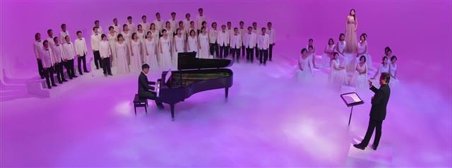 국립합창단 미디어 콘서트 모습. 국립합창단 제공