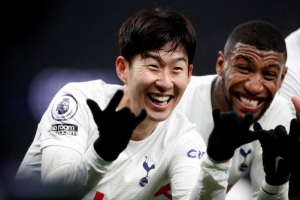 4경기 연속 득점 손흥민, 리그 8호골 폭발…토트넘은 3-0 완승