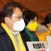 정의·국민의당, 국회 농성 시작…배진교 “쌍특검 미룰 시간 없어”