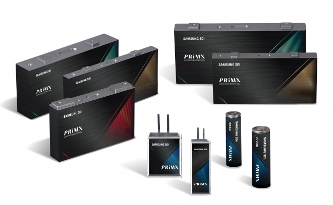삼성SDI 새 배터리 브랜드 ‘PRiMX’(프라이맥스) 모습. 삼성SDI 제공.