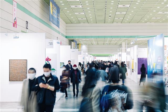 2021 화랑미술제 전경(자료사진).  한국화랑협회 제공