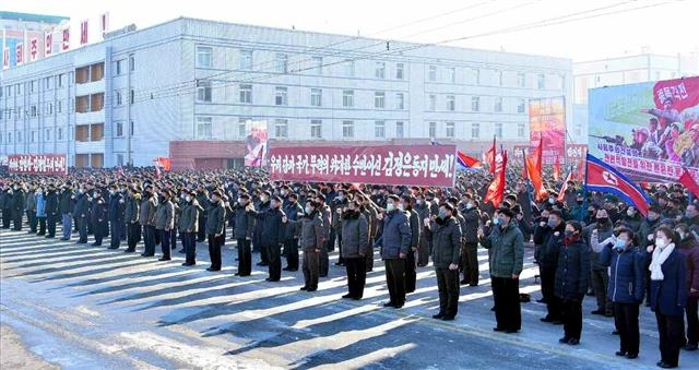 북한, 전원회의 궐기대회 평안남도 등 각지서 진행