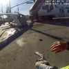 LA 철로에 떨어진 경비행기 조종사, 열차 충돌 몇 초 전 구조