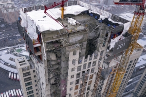 39층 아파트가 쏟아져 내렸다