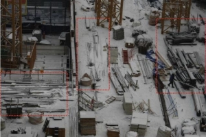 [단독] 눈비에도 덮개 없이 방치… 철근·자재 관리도 부실