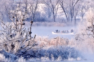 소양강의 겨울… 오늘도 강추위