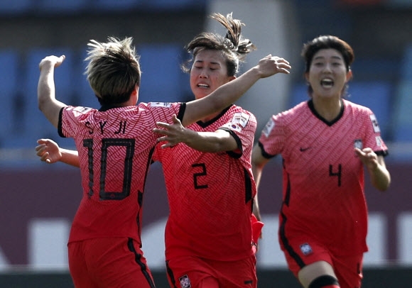일본전 1-1 무승부… 여자축구 아시안컵 8강