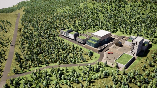 강화 인화리에 들어설 인천소방학교 조감도