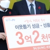 부산향토기업 세정, 이웃돕기 성금·성품 3억 2000여만원 기탁