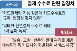 [단독] 금감원 “빅테크·카드사 결제 기능 달라”… 동일규제 원칙 뒤집나