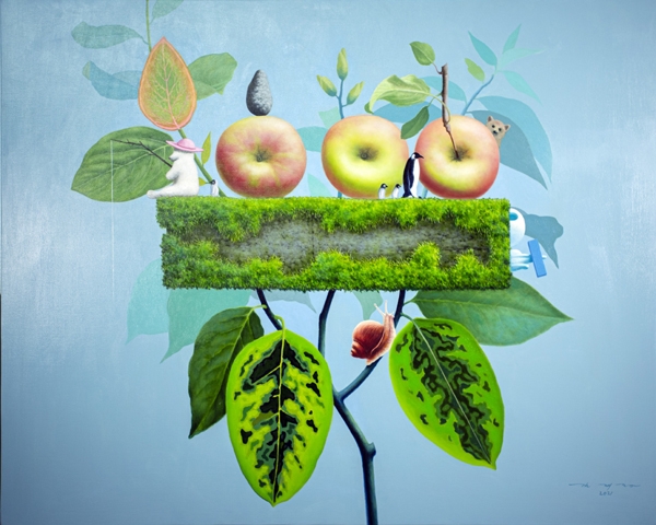 김재종, 공존-말하기의 다른 방법 80.3x100cm oil on canvas