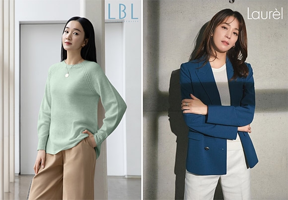 ‘LBL’(왼쪽)과 ‘라우렐’. 롯데홈쇼핑 제공